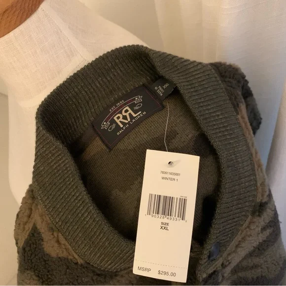 RRL Ralph Lauren Camo Vest Camouflage - Picture 6 of 8